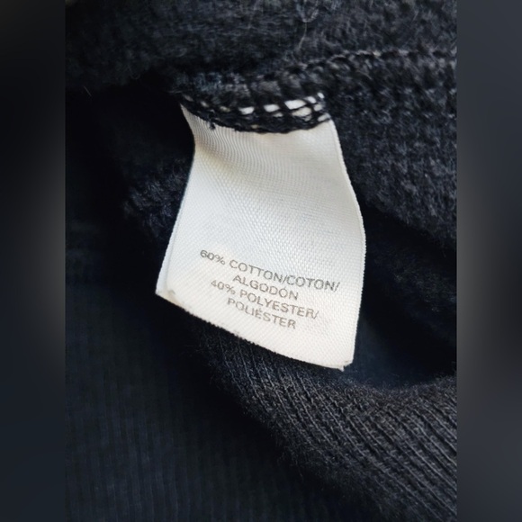 RARE Victoria's Secret PINK Gold Sequins & Wings Black Hoodie Jacket W/ Pockets - Picture 11 of 12